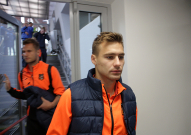 Команда приехала на стадион на матч «Урал» - «Арсенал»