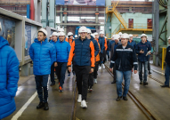 Команда посетила «Уралмашзавод» и встретилась с заводчанами
