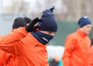 Подготовка команды к матчу со «Спартаком»