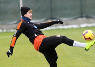 Тренировка «Урала» после возвращения из Москвы.