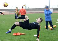 Теннисбол в третий день второго сбора