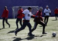 Уральские ветераны футбола почтили память Василия Самохвалова