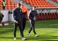 Приезд команды на матч с «Рубином»