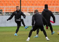 Предматчевая тренировка «Урала» перед вылетом в Казань