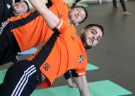 Тренировка «Урала» перед матчем с «Шинником»