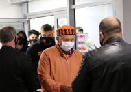 Приезд команды на матч с «Краснодаром»