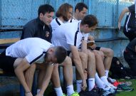 Предматчевая тренировка «Урала» в Ростове-на-Дону перед игрой с «Сочи»