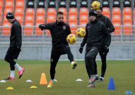 Подготовка «Урала» к матчу против «Спартака»