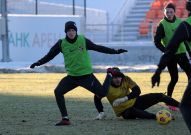 Подготовка к выездной игре с ЦСКА