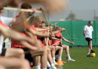 Третий день сбора в ОАЭ