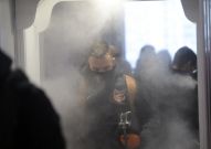 Приезд команды на матч против «Спартака»