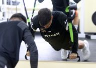 Сборы на клубной базе. День 2