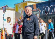 Наша команда возложила цветы памятнику легендарному уральскому разведчику Николаю Кузнецову