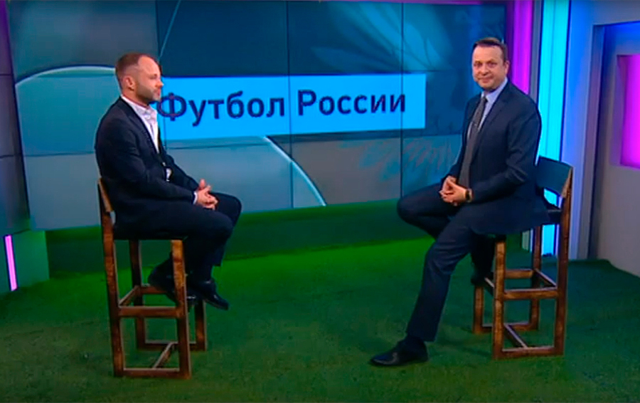 Дмитрий Парфенов стал гостем программы «Футбол России»