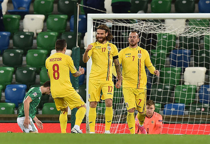 Эрик Бикфалви забил первый гол за сборную Румынии