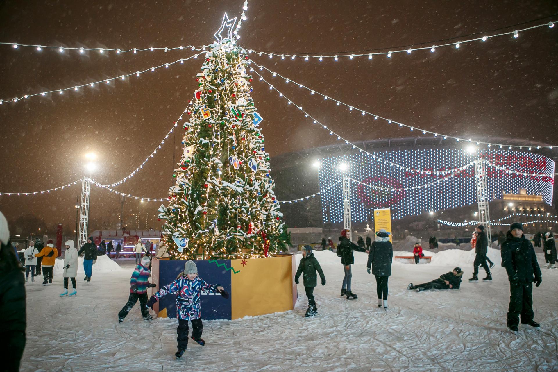 16 декабря рядом с «Екатеринбург Ареной» откроется каток