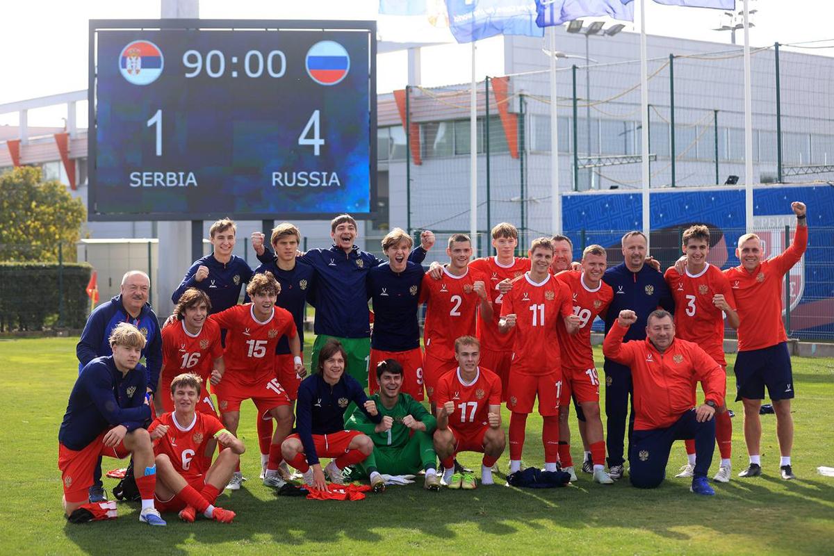 Дубль Бондарева и гол Воронова за сборную России U-18